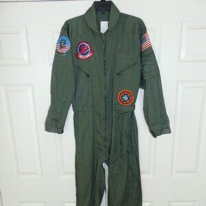 COVERALLS FLYERS  CWU 27/P  WITH PATCHES  MEDIUM REGULAR